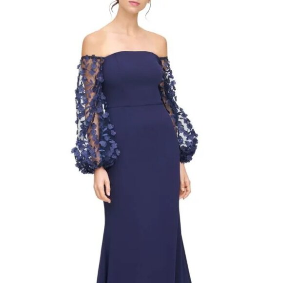 Eliza J Dresses & Skirts - FLASH SALE! 🪁 Beautiful Navy Eliza J Gown!